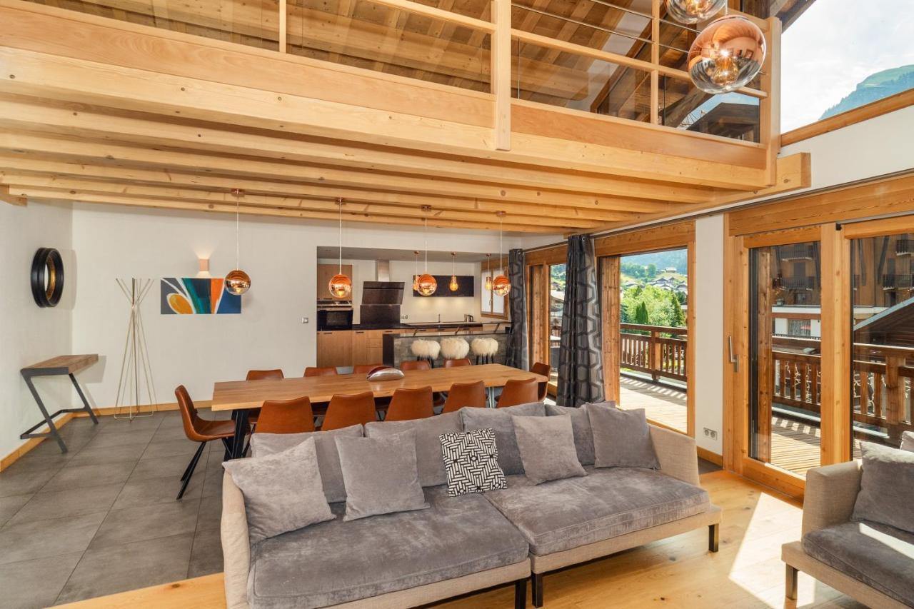 Appartement Colibri Penthouse à Morzine Extérieur photo